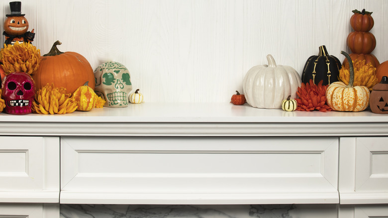 fall mantel