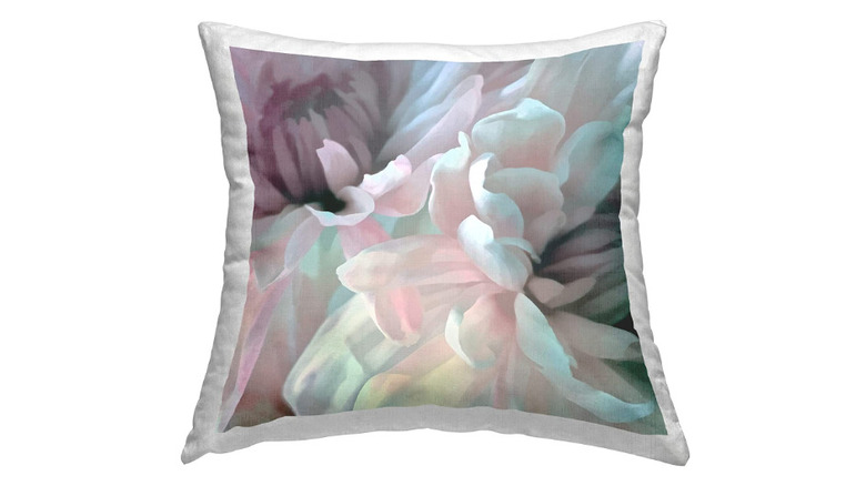 throw pillow with a design