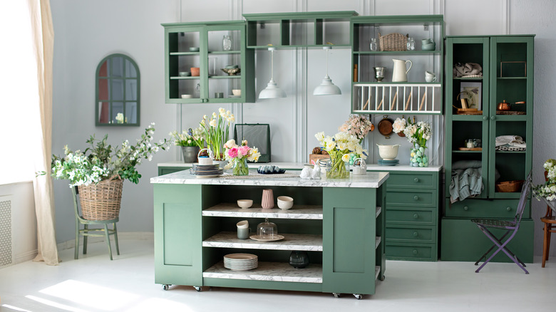 Green kitchen