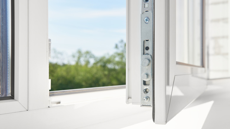 open window for fresh air