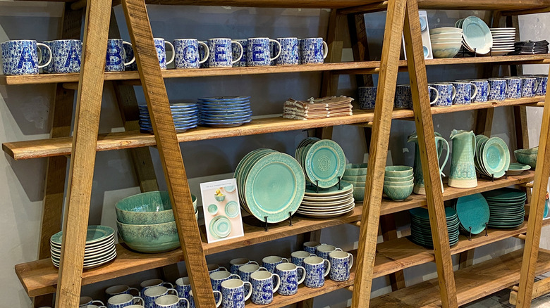 Displays in an Anthropologie store look tempting.