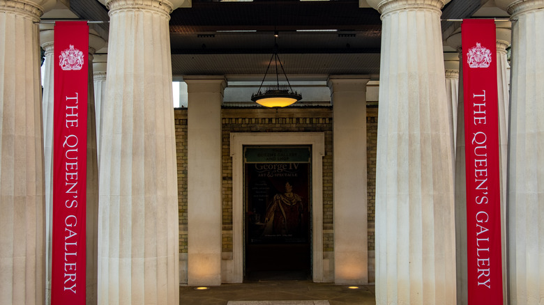 entrance to the Queen's Gallery