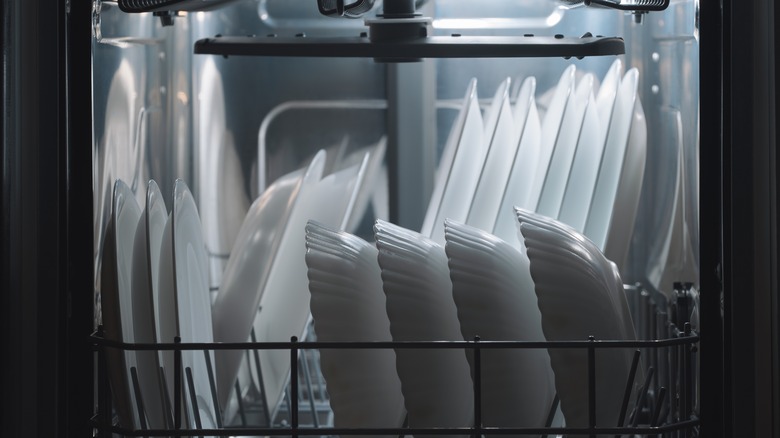delicate china in a dishwasher