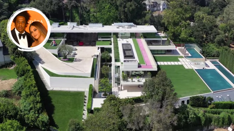 Beyoncé and Jay Z Bel-Air mansion