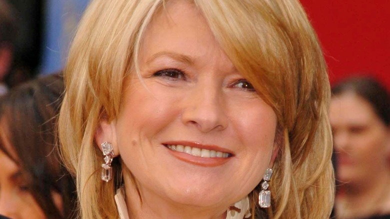 Martha Stewart smiling