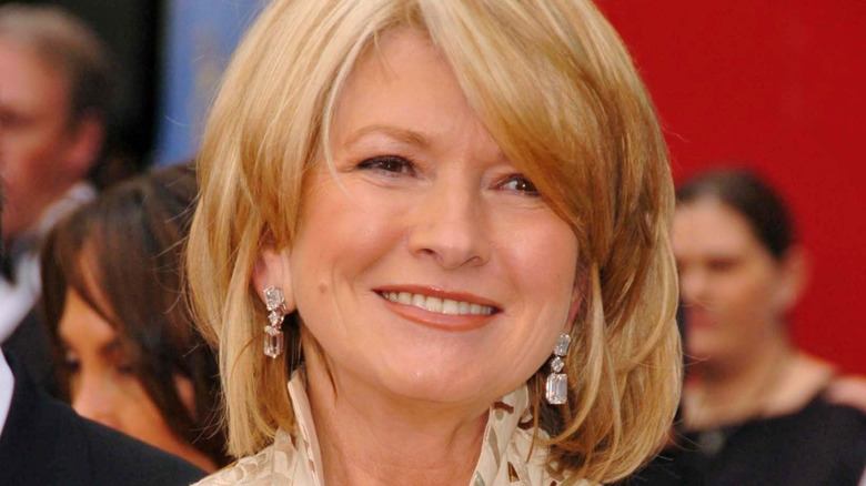 Martha Stewart smiling