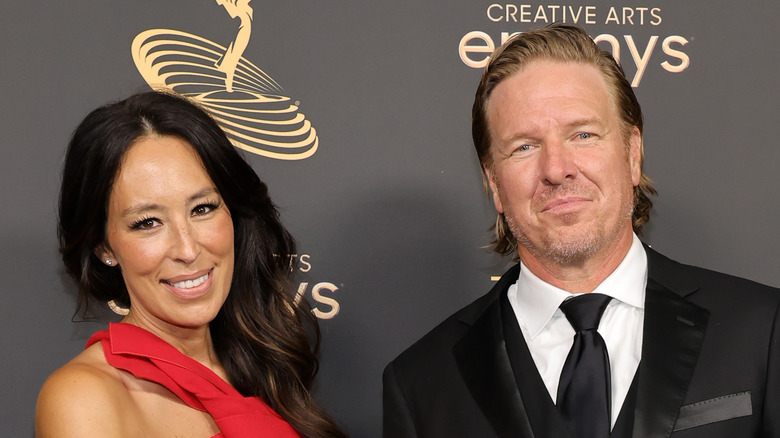 Chip and Joanna Gaines smiling