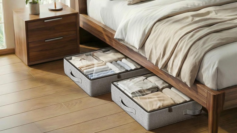 TidyCorner's twin linen Under Bed Storage Containers