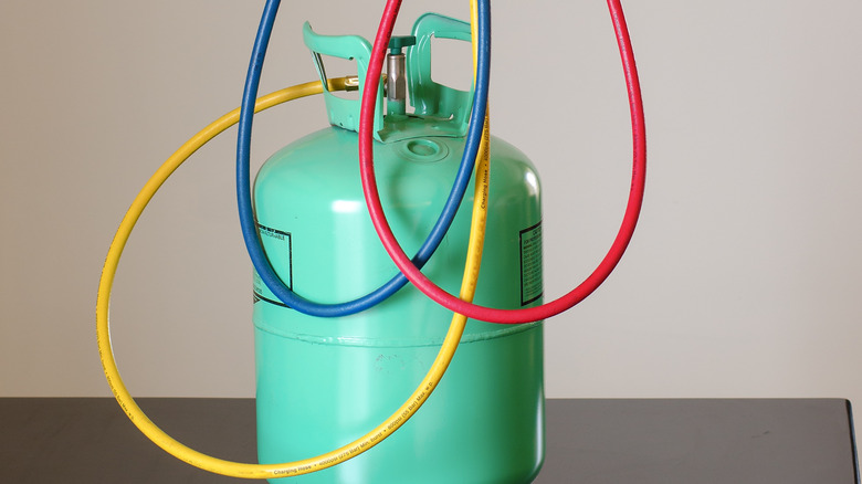 R-22 refrigerant tanks