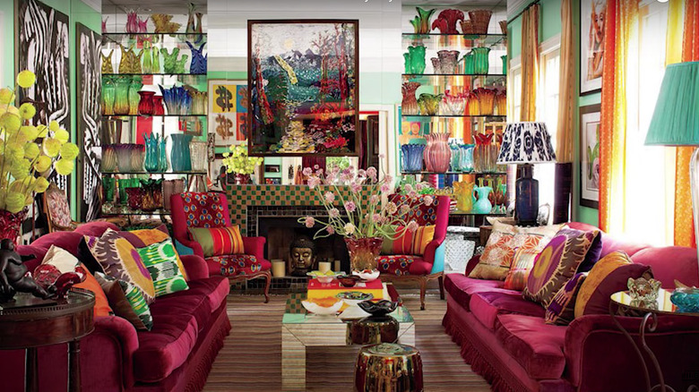 Maximalism designed room