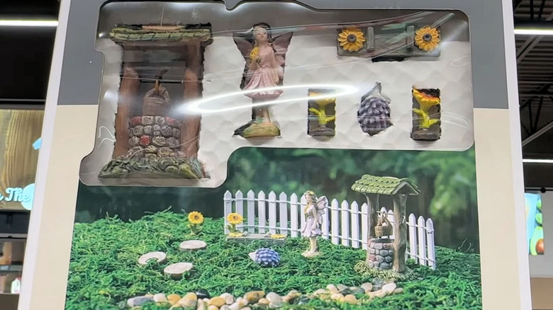 Aldi fairy garden kit in the box