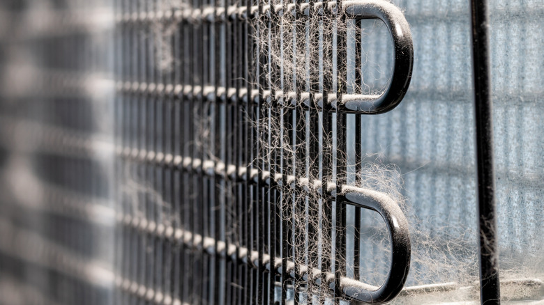 dusty fridge coils