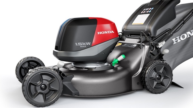 The Honda battery-powered lawn mower