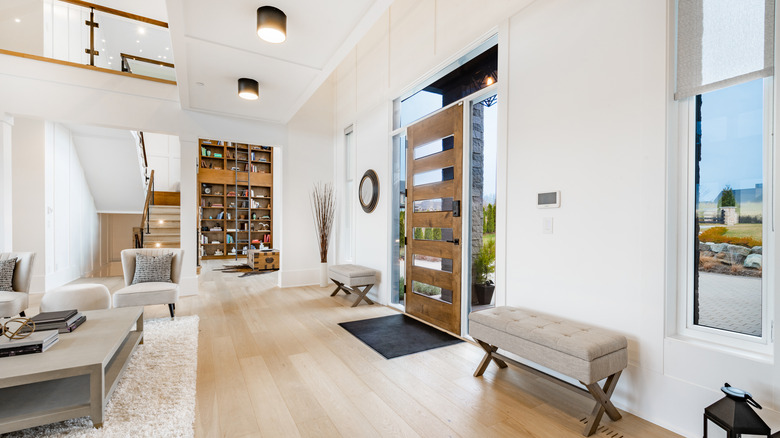 An open-concept home