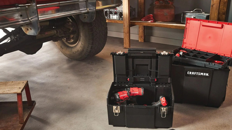 The Craftsman 19 inch 3-in-1 Rolling Toolbox