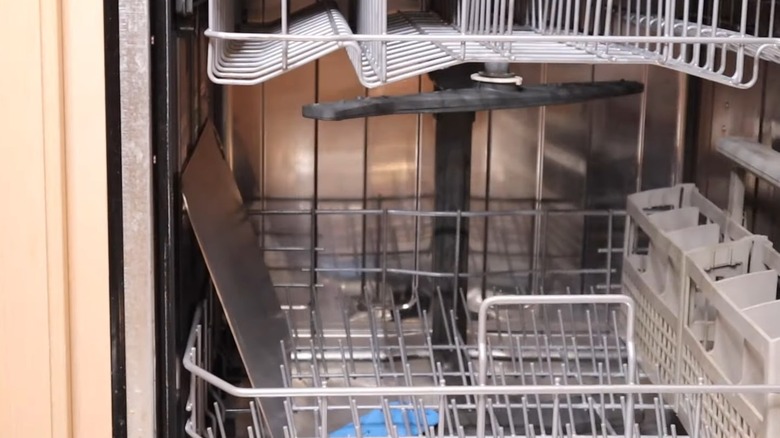 Titanium cutting board in dishwasher