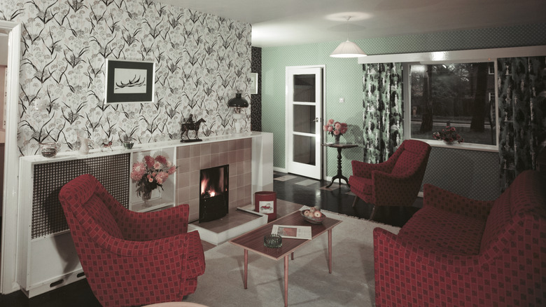 1950s era living room
