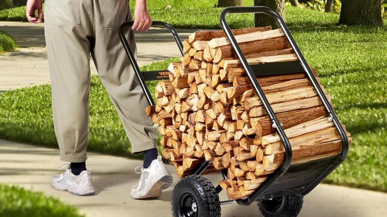 Vevor firewood cart