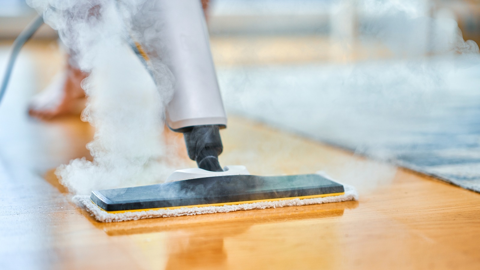 Did you know that it's totally safe to steam clean your suede/leather , steam cleaner