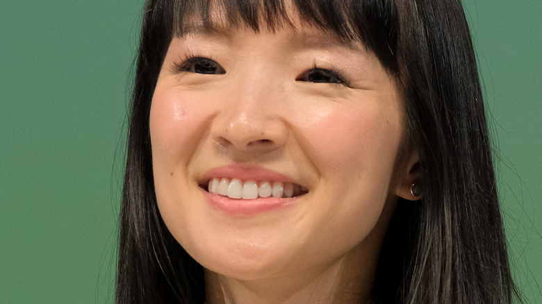 Marie Kondo close up smiling