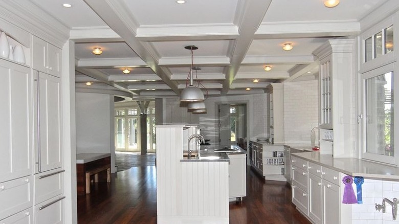 Chef's kitchen at Obama estate