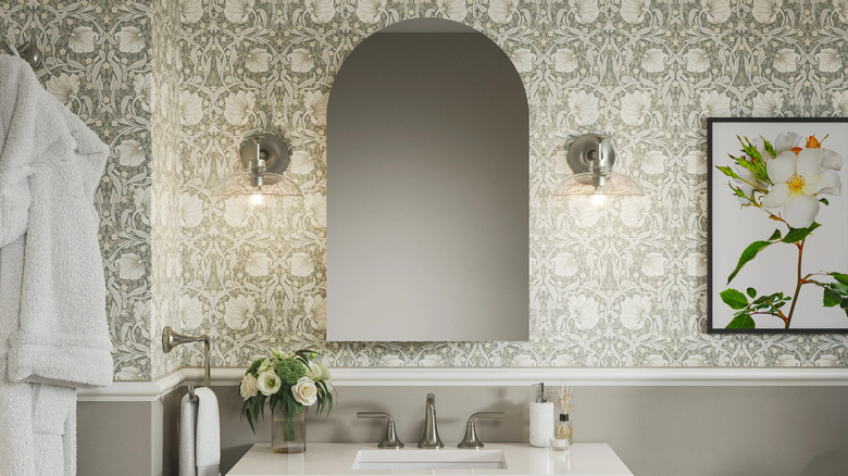 Kohler's Medicine Cabinet above a white sink