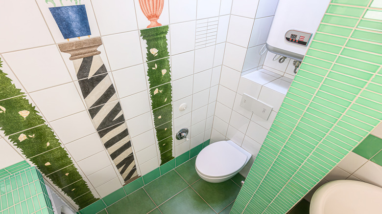 quirky bathroom