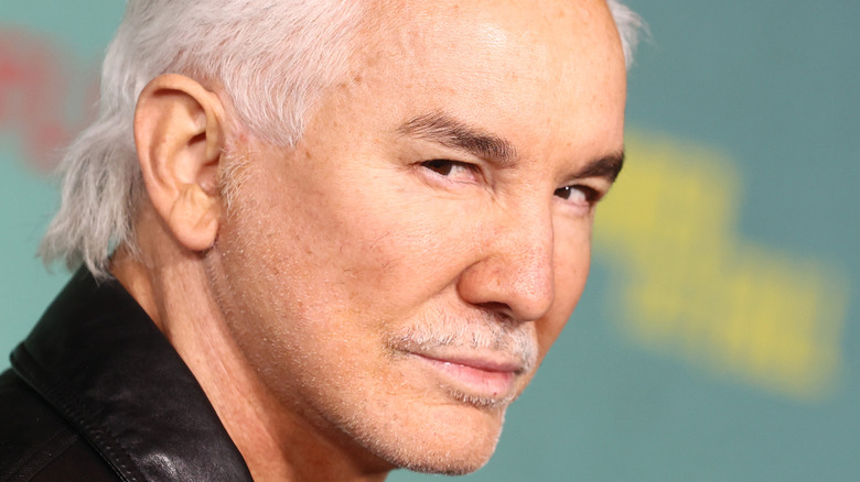 Baz Luhrmann looking at camera