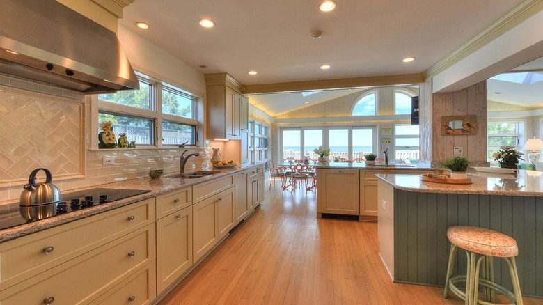 Kitchen Delaware beachfront home
