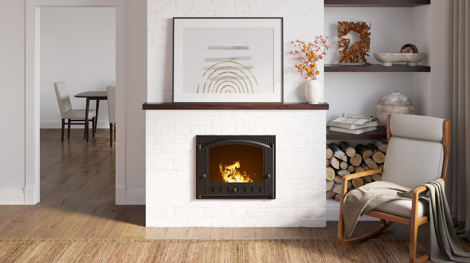 ᑕ❶ᑐ 15 Stunning DIY Faux Fireplace Ideas for Your Inspiration