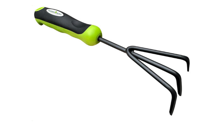 Garden Guru's Hand Cultivator and Tiller is suitable for tough and rocky soil conditions