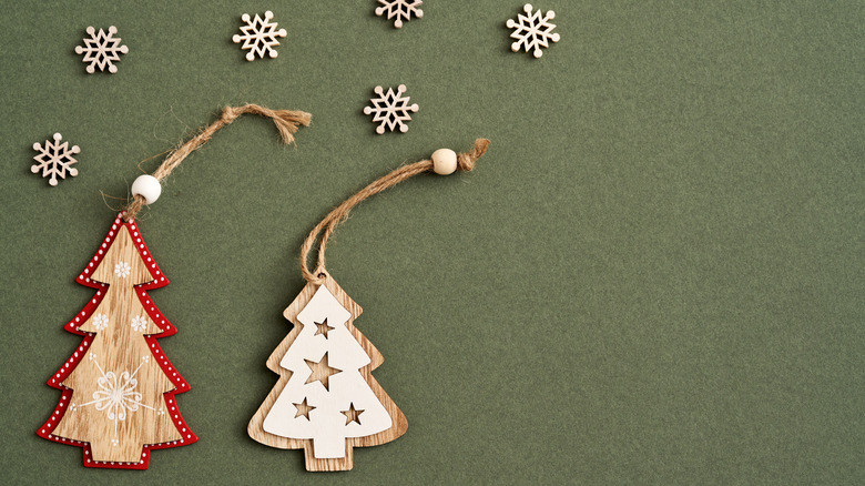 Wooden ornaments