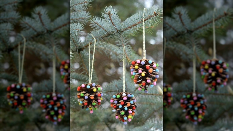 pinecone ornament