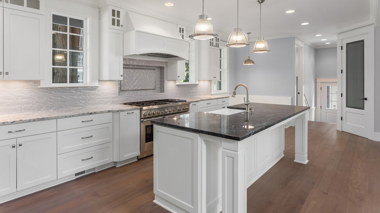 traditional white luxury kitchen