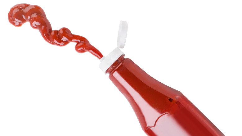 Bottle of ketchup