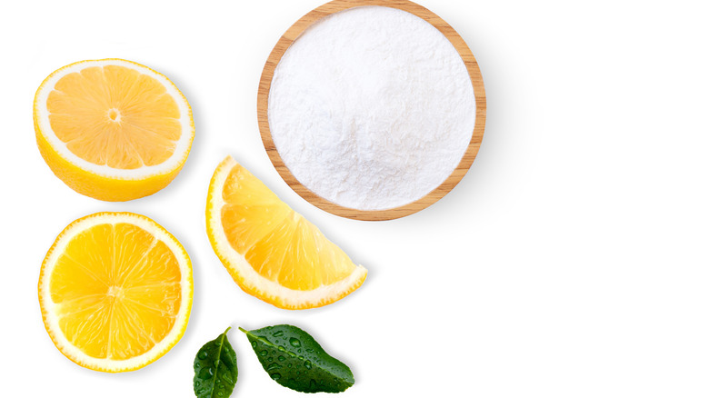 Lemons and baking soda