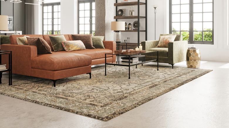 Mid-century modern living room
