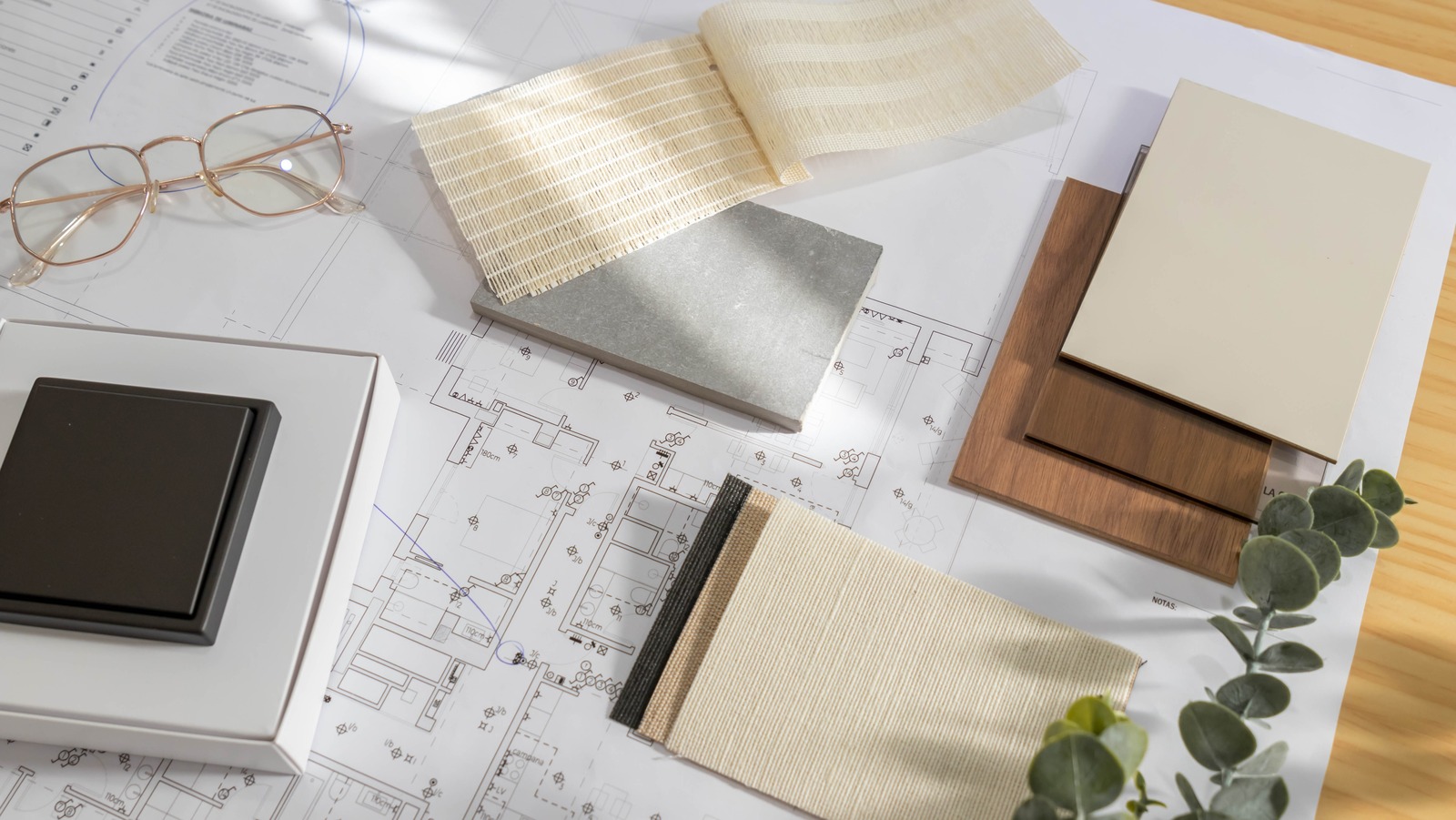 Interior Design Material Boards