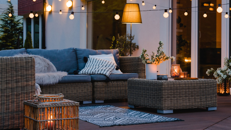Modern patio