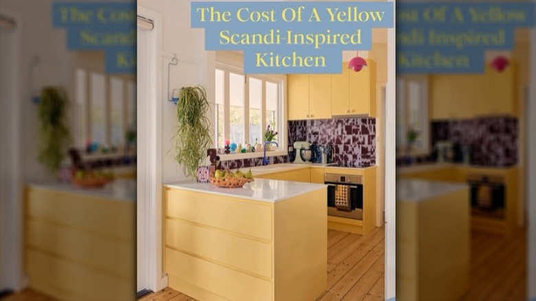 yellow cabinets