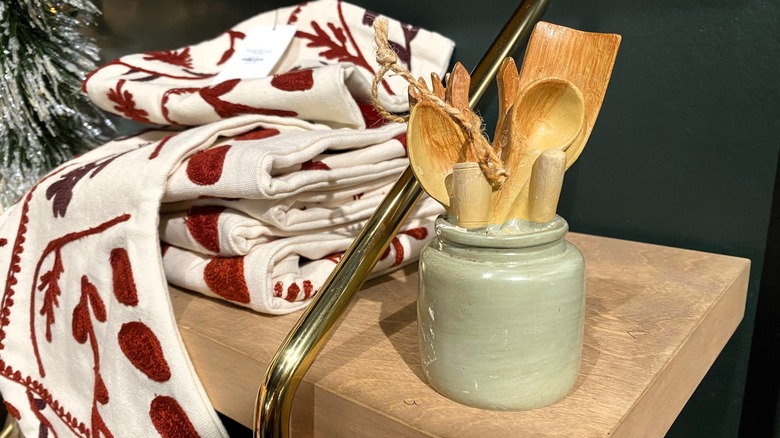 kitchen utensil ornament on table