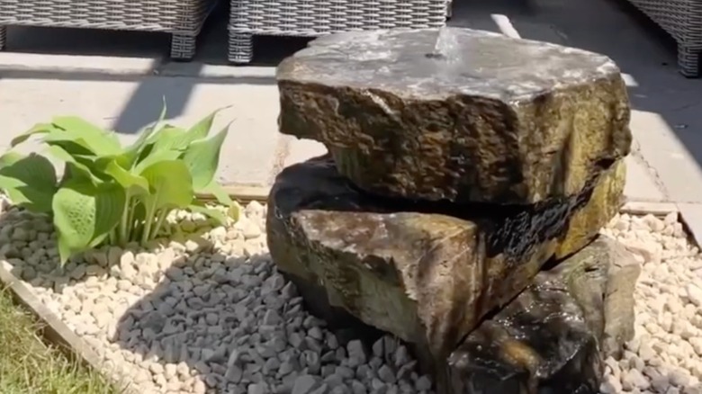 A screenshot of the DIY water fountain