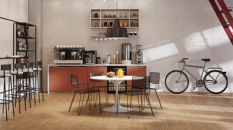 An at-home cafe