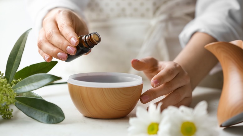 Essential oil and diffuser