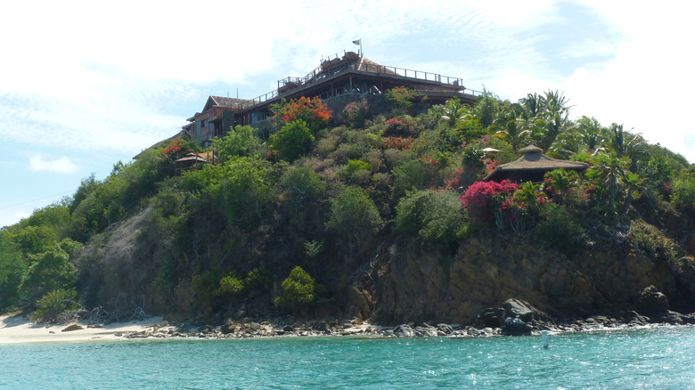 Richard Branson's island