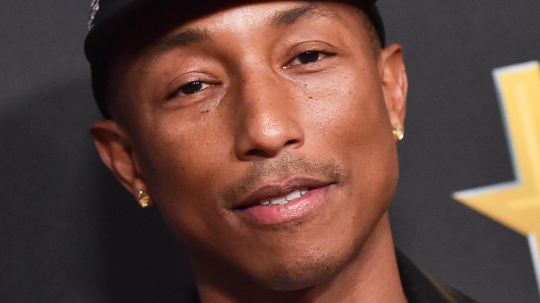 pharrell williams close-up