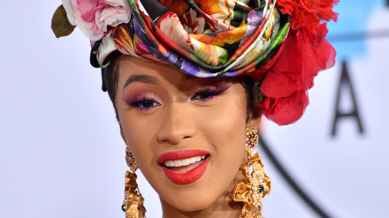 Cardi B close-up