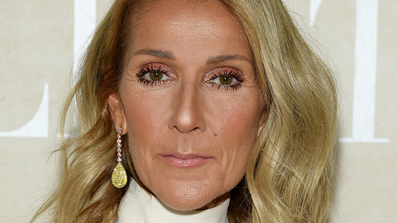 celine dion close-up