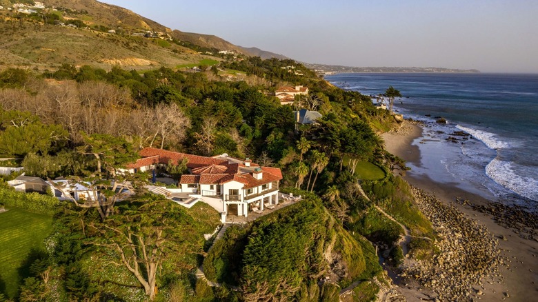 Aeriel view of $99.5 million home