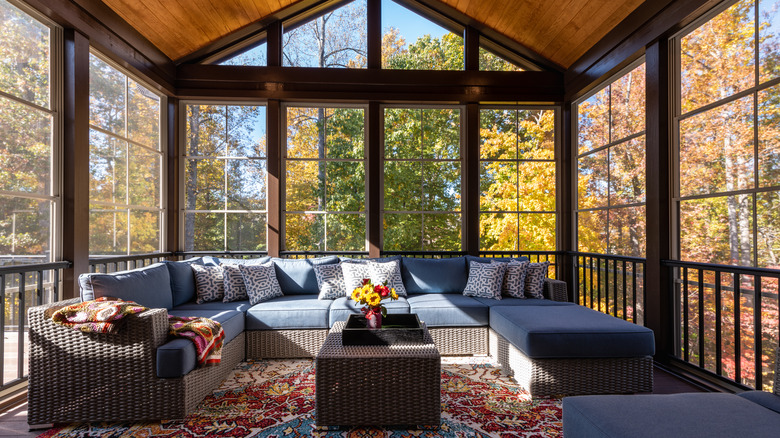 screened in porch